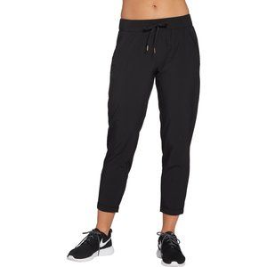 CALIA by Carrie Underwood Women's Journey Woven Pant in Pure Black